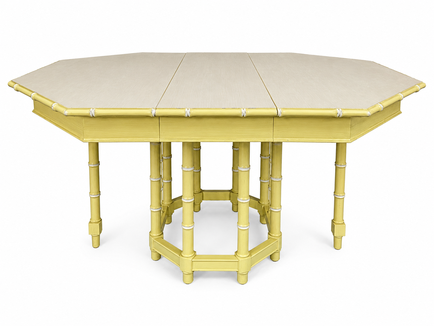 Vintage Thomasville Faux Bamboo Table Available for Custom Lacquer