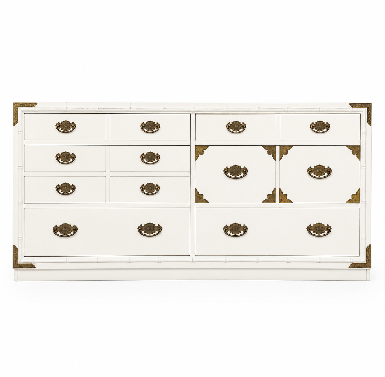 Vintage Thomasville Faux Bamboo Dresser/Credenza - Available for Custom Lacquer