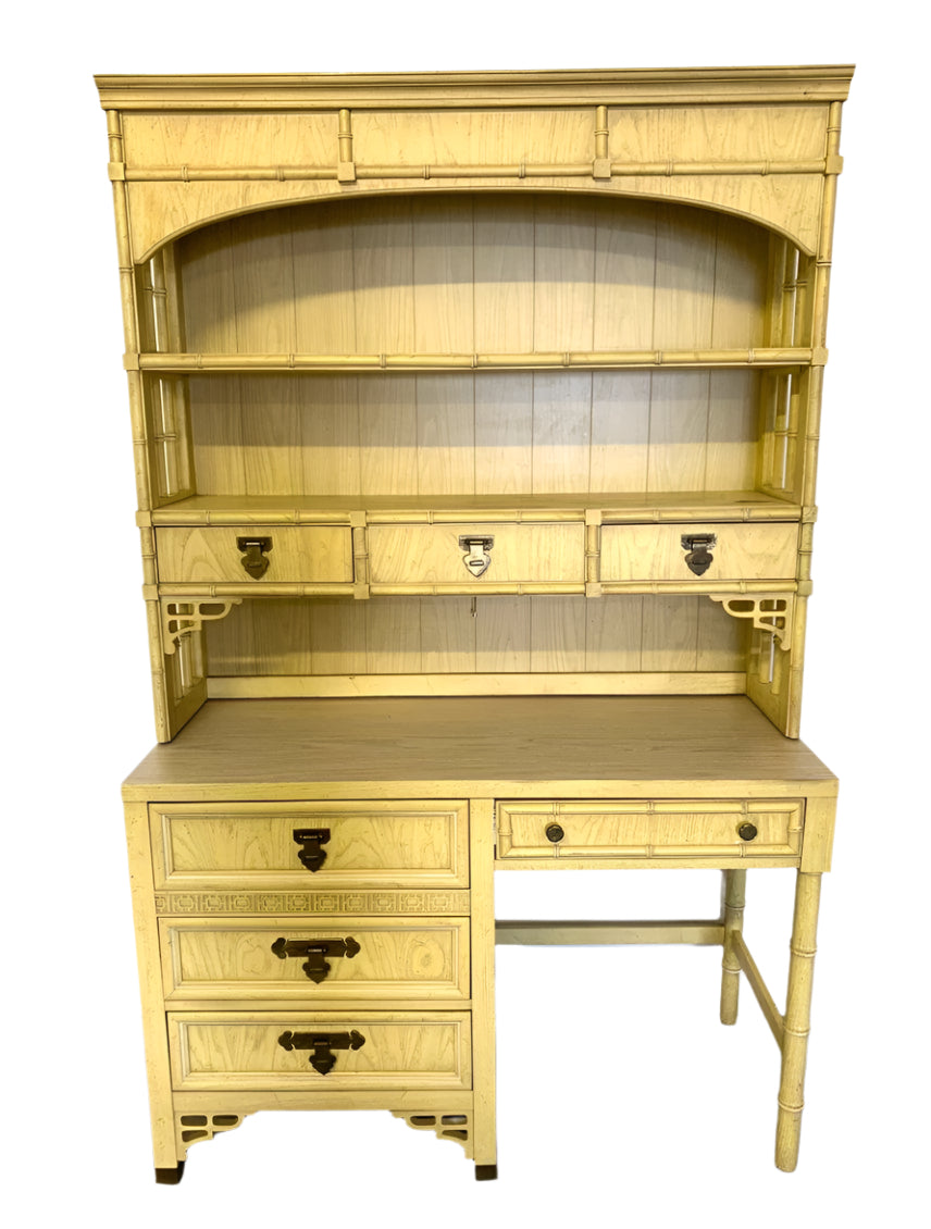 Dixie Shangrilah Desk with Hutch Available for Custom Lacquer