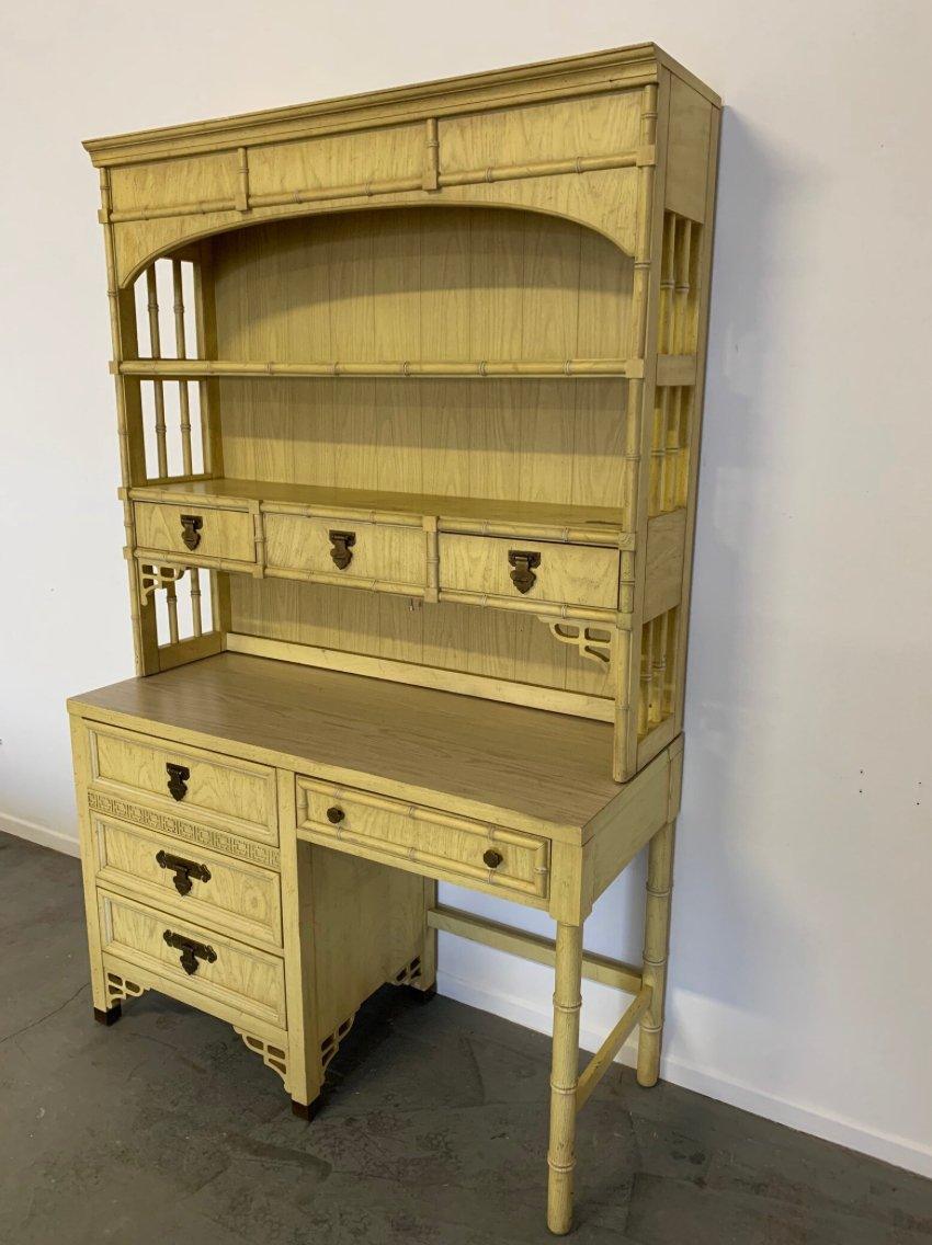 Dixie Shangrilah Desk with Hutch Available for Custom Lacquer