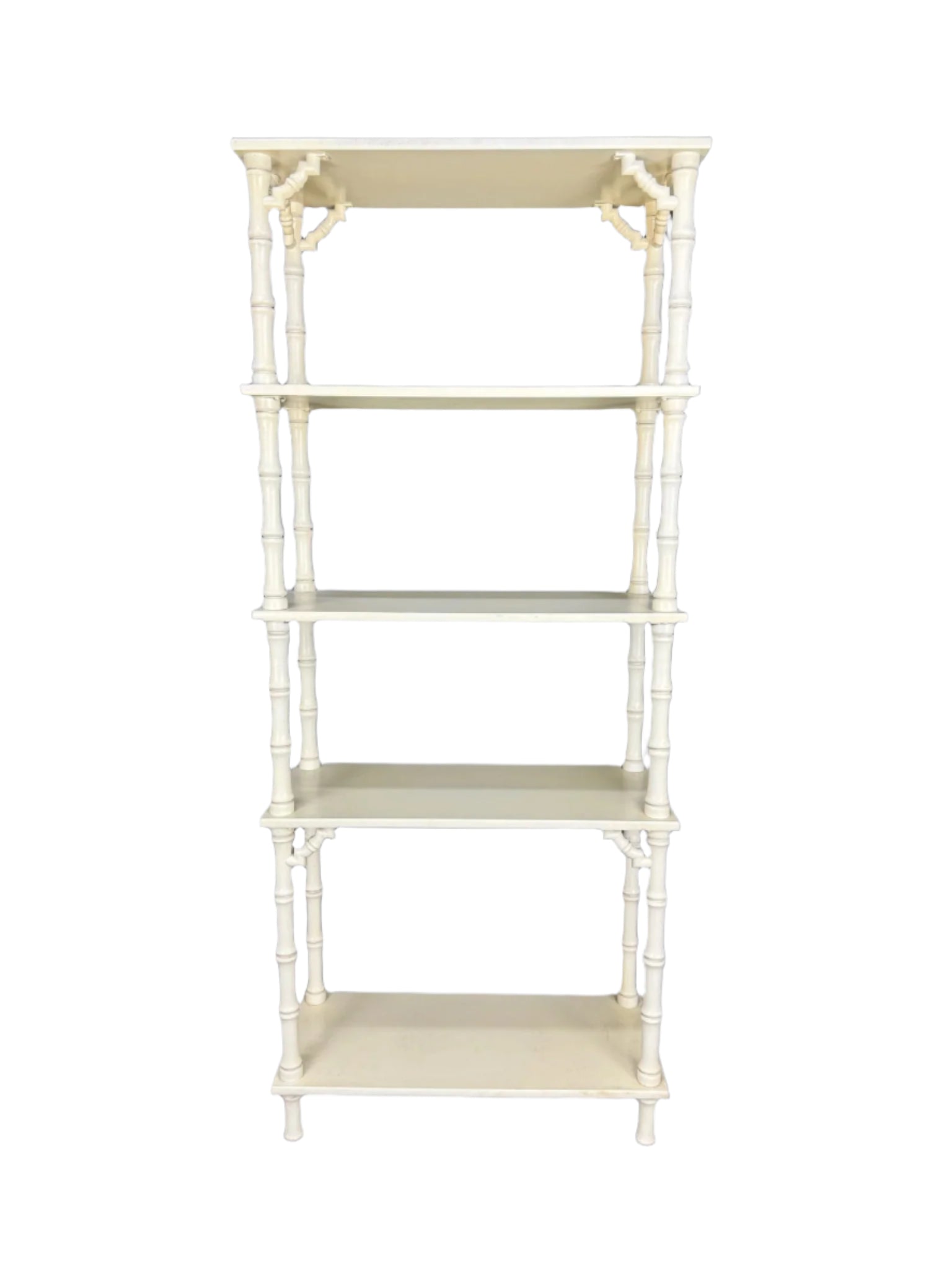 SOLD!! Mersman Faux Bamboo Etegere Available for Custom Lacquer