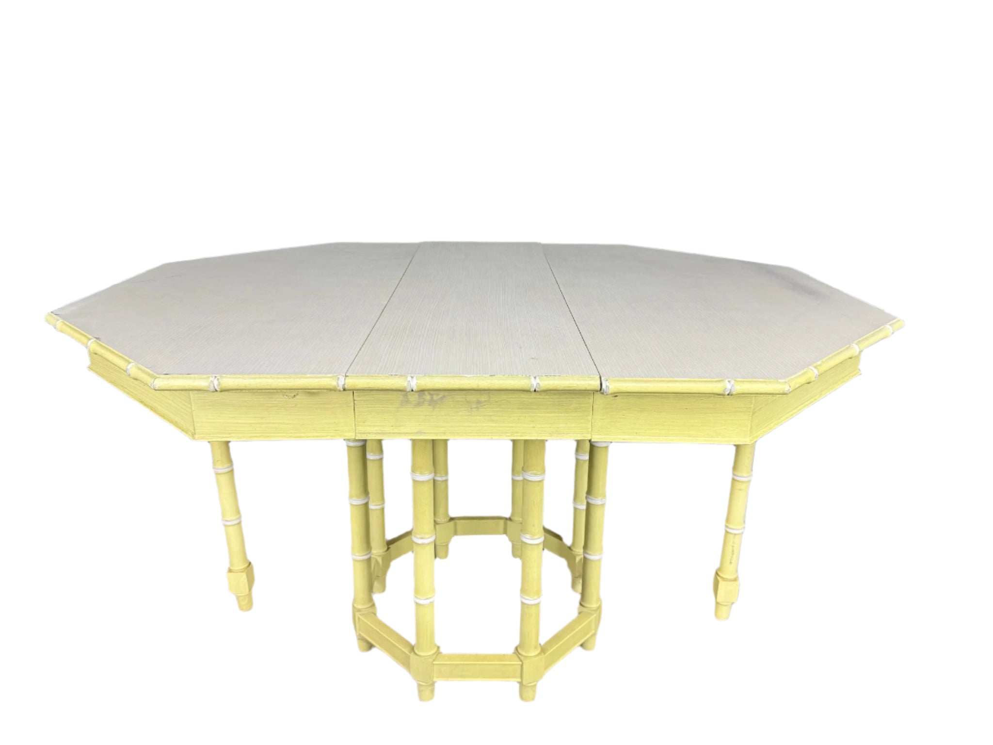 Vintage Thomasville Faux Bamboo Table Available for Custom Lacquer