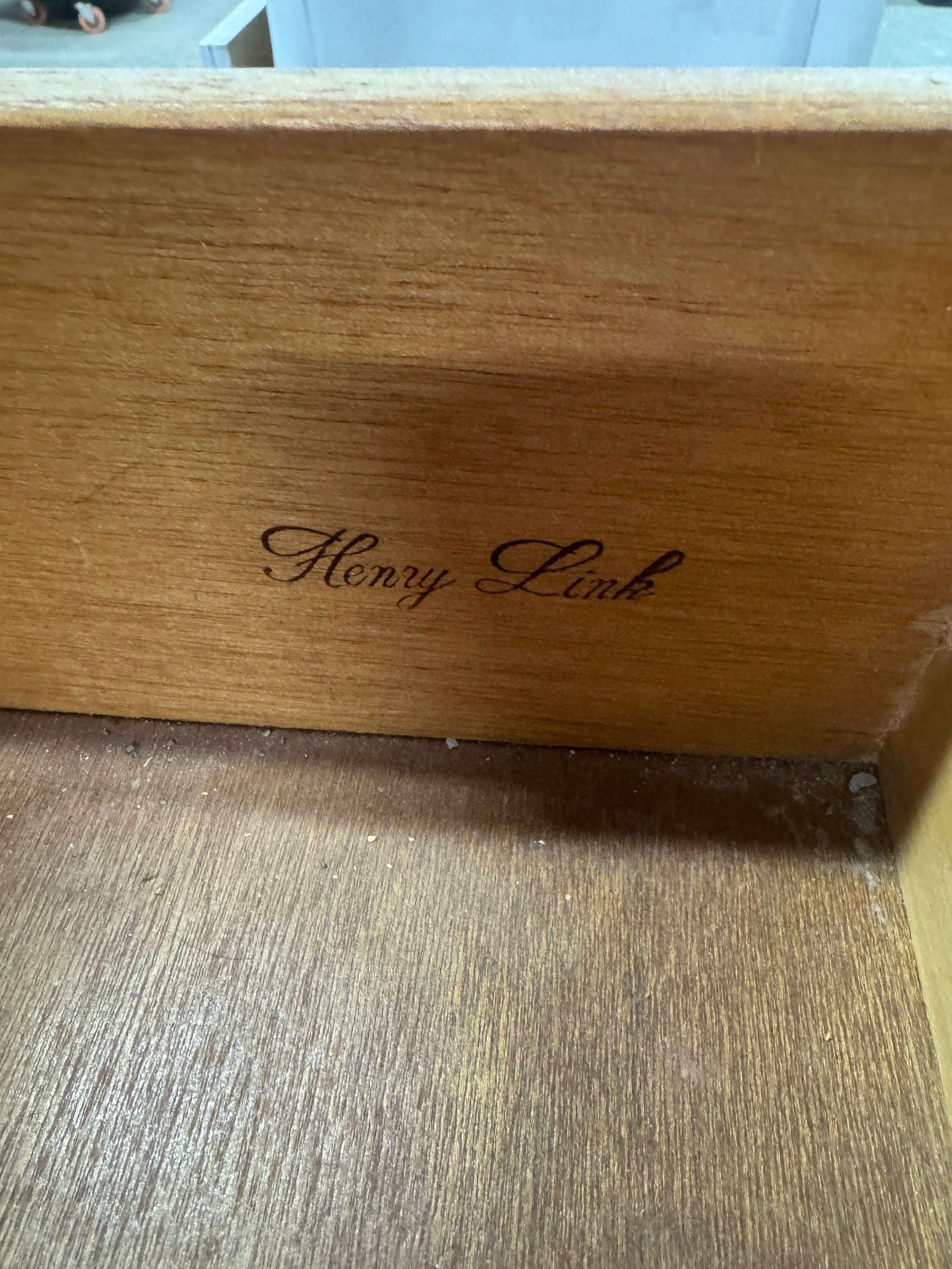Henry Link Faux Bamboo Dresser/Credenza - Ready To Ship!
