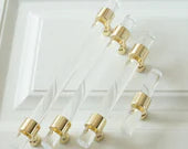 Lucite Drawer Pulls