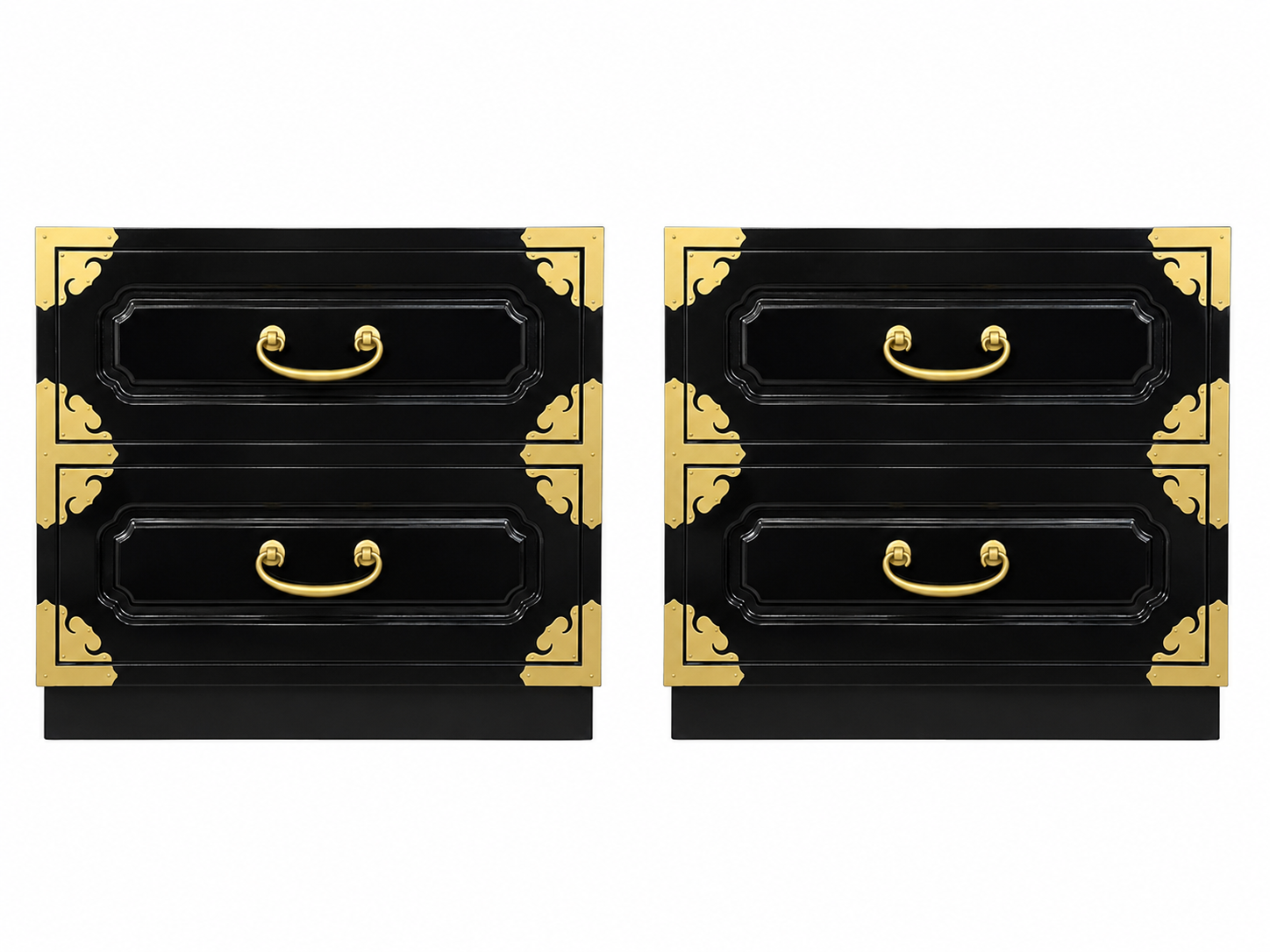 Vintage Bernhardt Side Tables Available for Custom Lacquer