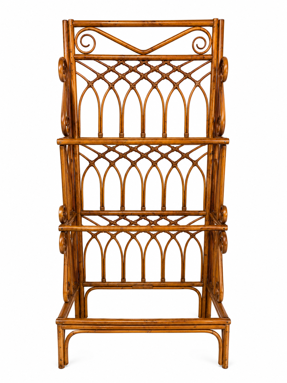 Rattan Display Plant Shelf - Ready for Custom Lacquer