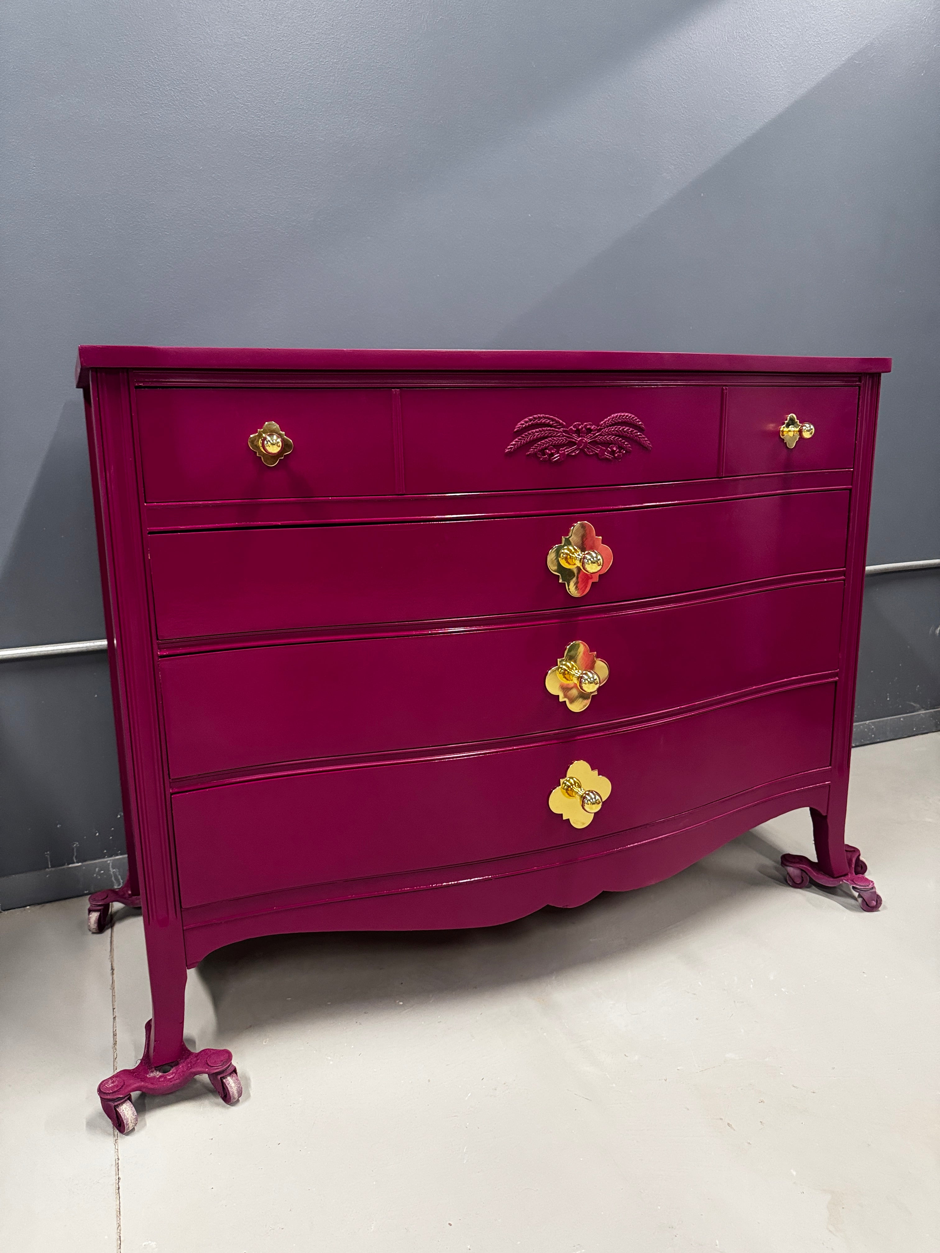 Vintage Mahogany Chest of Drawers - Ready to Ship!