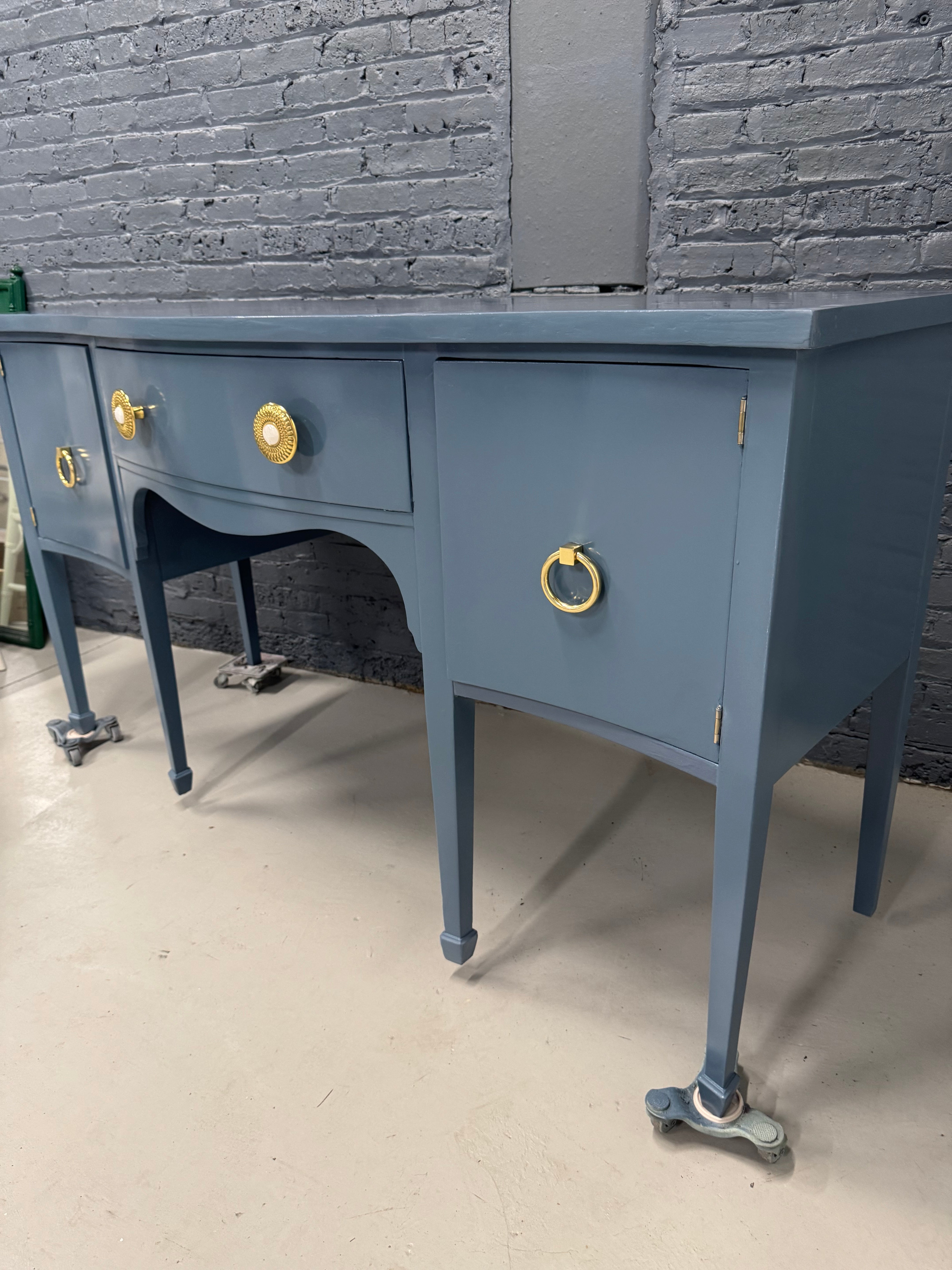 Vintage 1960s Federal-Style Buffet/ Server/Credenza