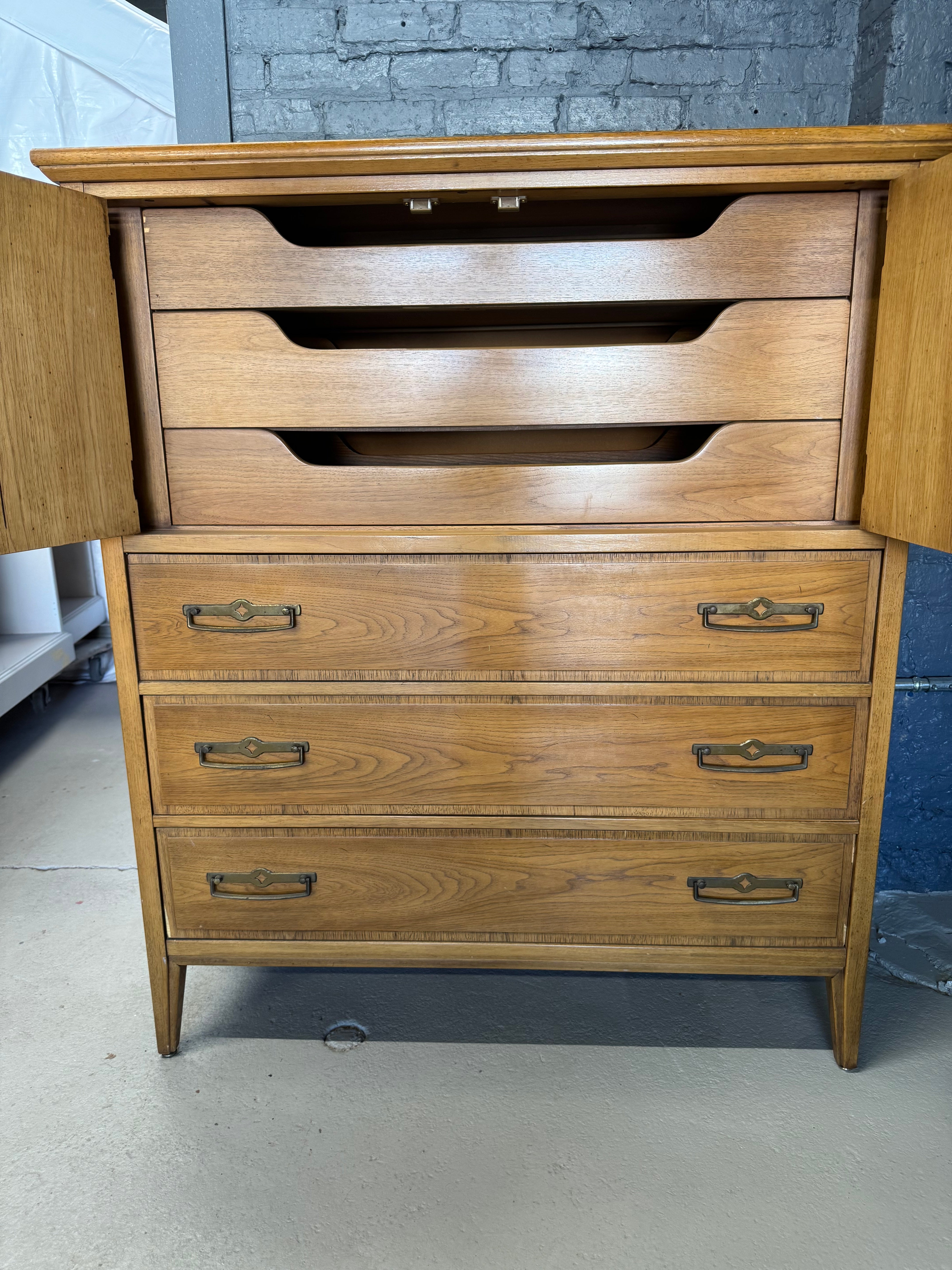 Vintage Thomasville Highboy Dresser - Available for Custom Lacquer!